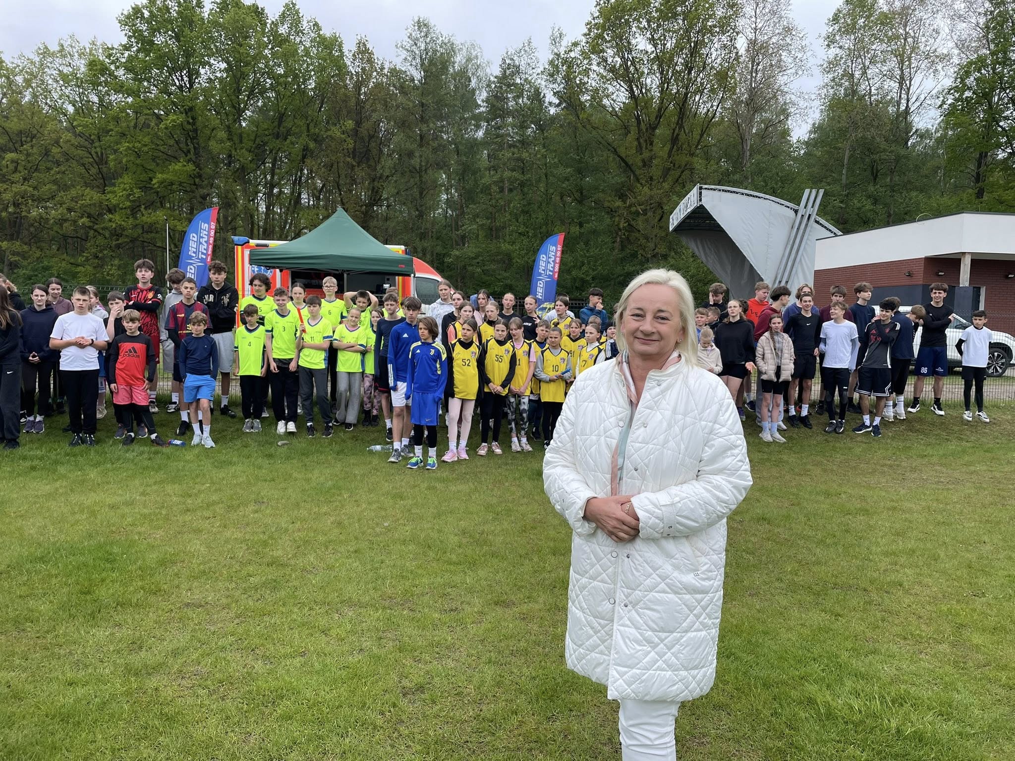 II Sztafetowe Biegi Przełajowe w Dobrej pełne sportowych emocji