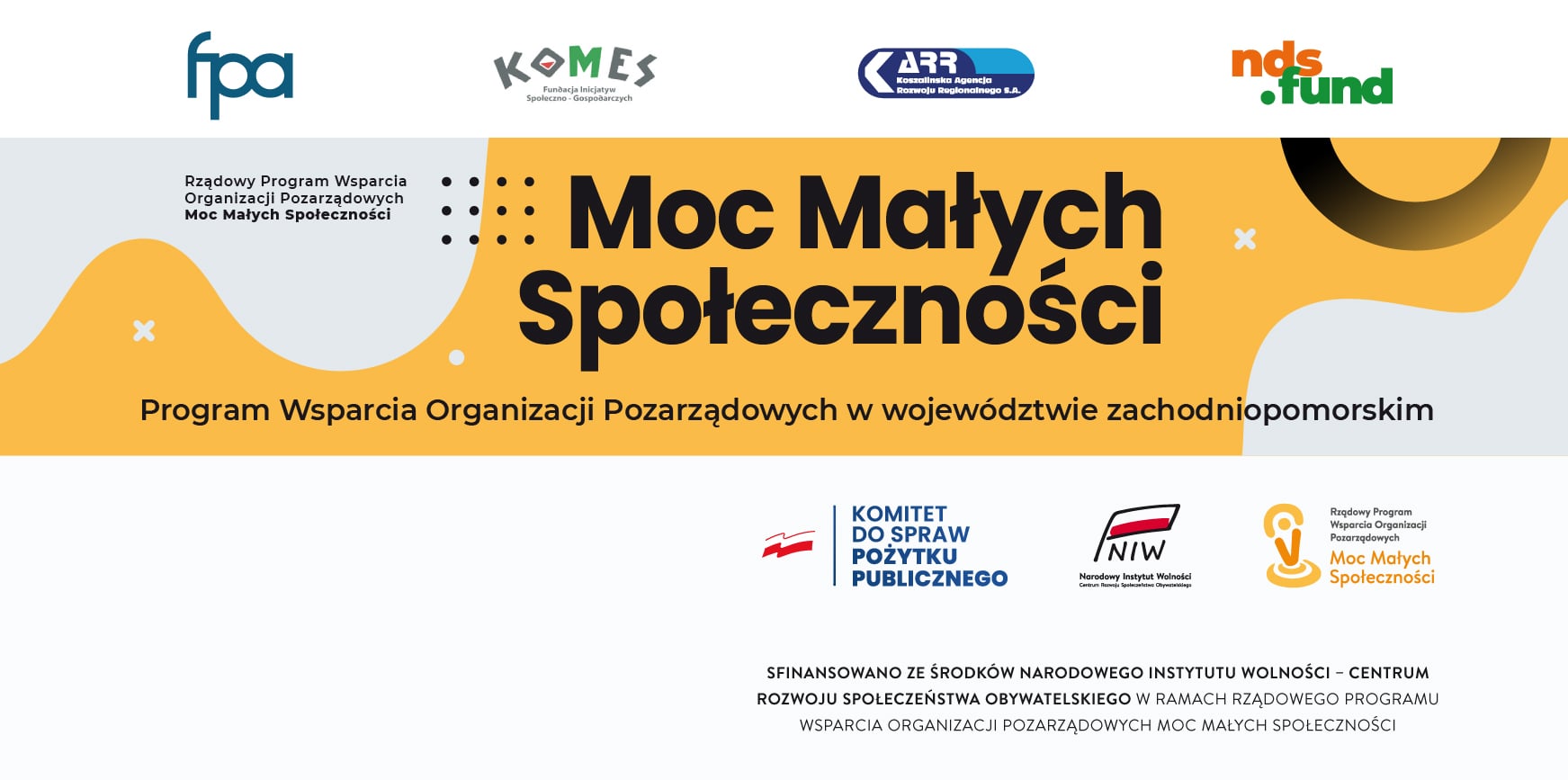 MOC MAŁYCH SPOŁECZNOŚCI – Program Wsparcia Organizacji Pozarządowych w województwie zachodniopomorskim