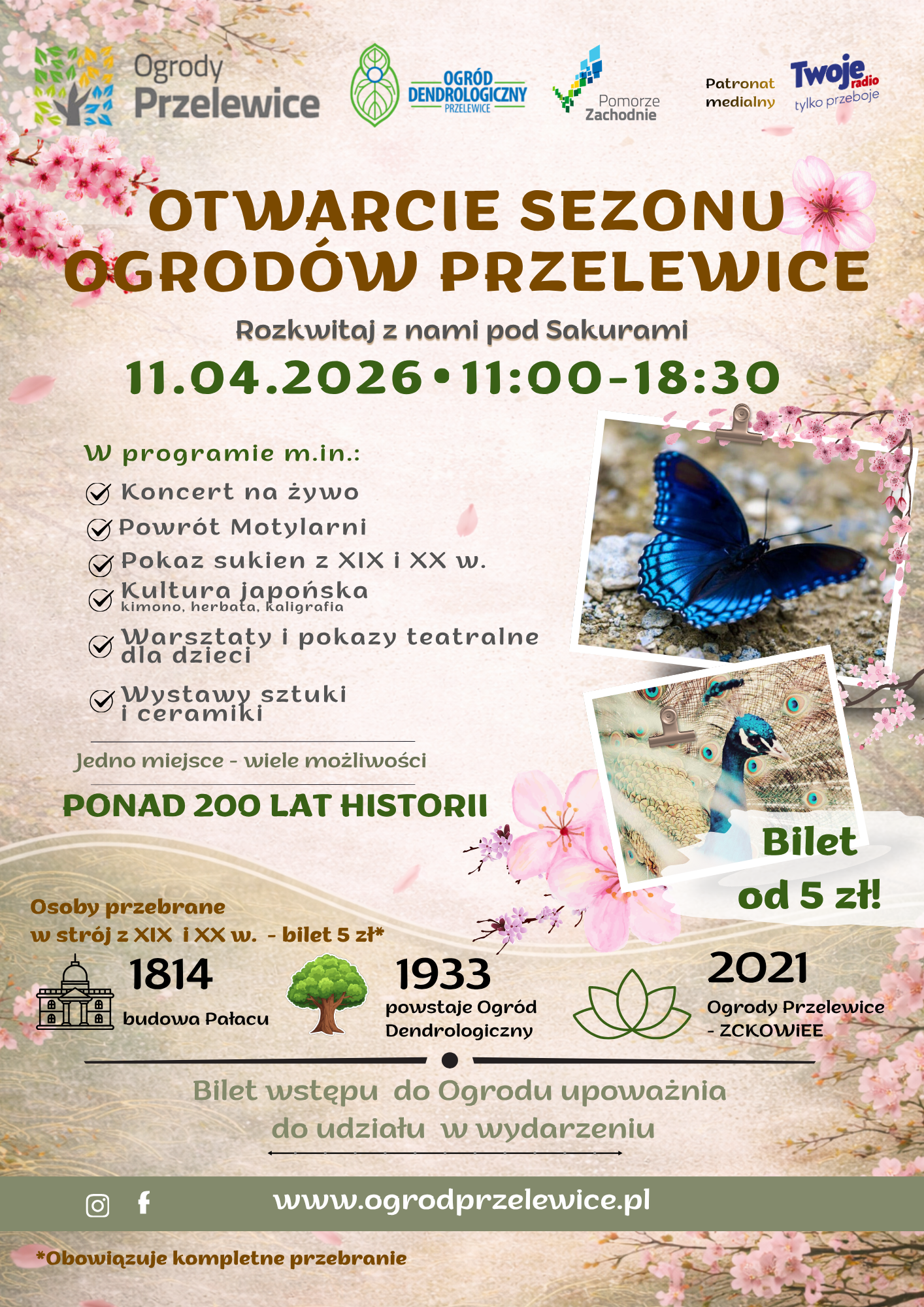 Otwarcie Sezonu w Ogrodach Przelewice