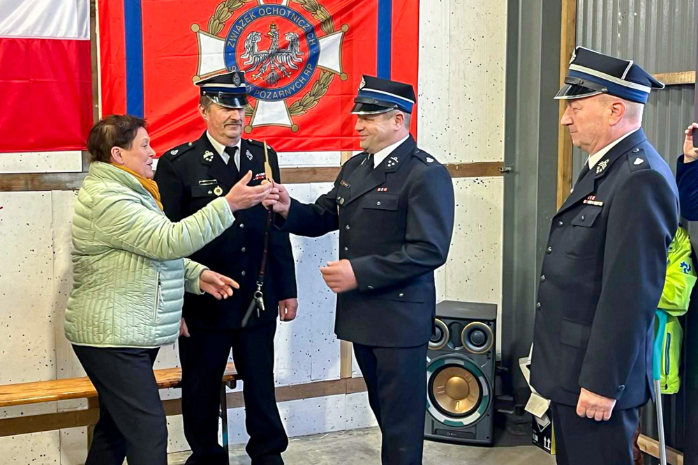 Pojazd gaśniczy dla OSP w Mierzynie