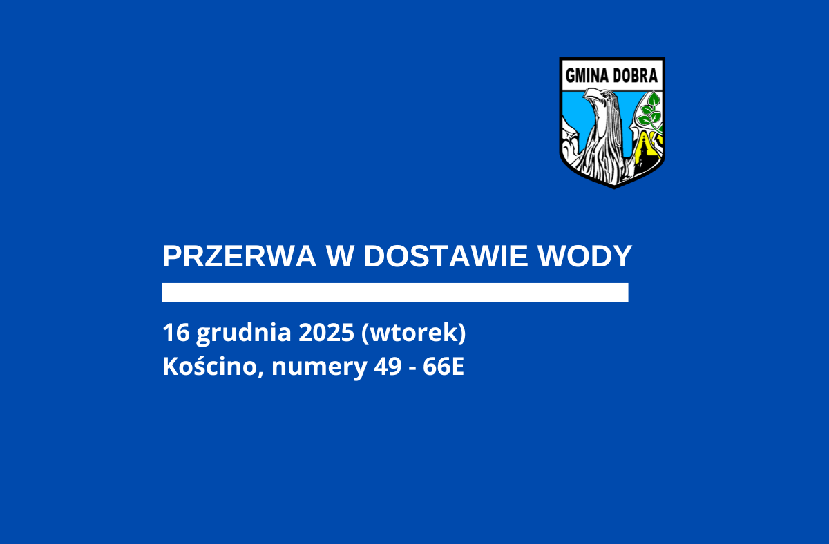 Przerwa w dostawie wody