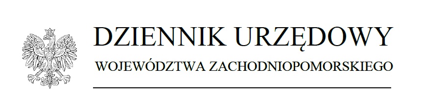 Rozporządzenie Wojewody Zachodniopomorskiego z dnia 22 stycznia