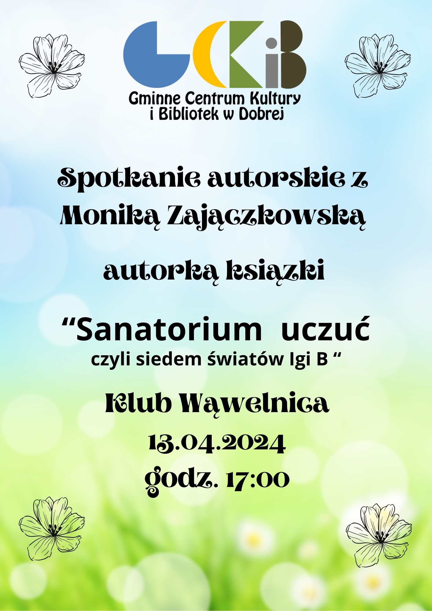 Spotkanie autorskie z Moniką Zajączkowską