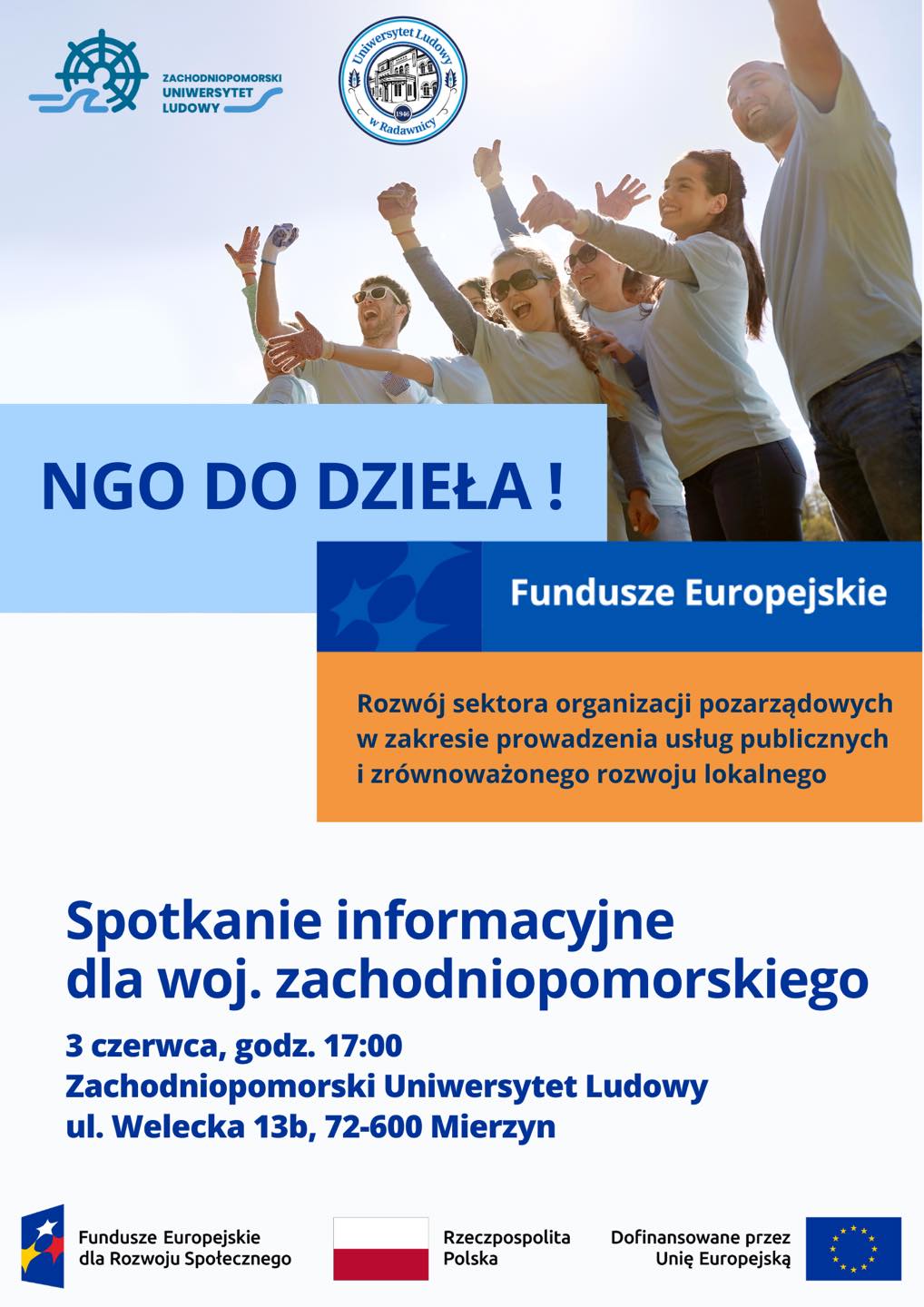 Spotkanie informacyjne dla woj. zachodniopomorskiego