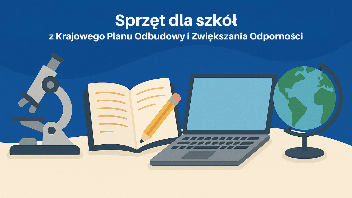 Sprzęt dla szkół z Krajowego Planu Odbudowy i Zwiększania Odporności