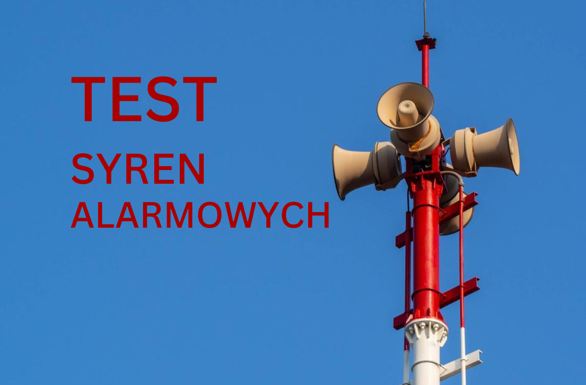 Test syren alarmowych - Stolec, Bezrzecze, Grzepnica