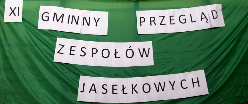 XI Gminny Przegląd Zepołów Jasełkowych