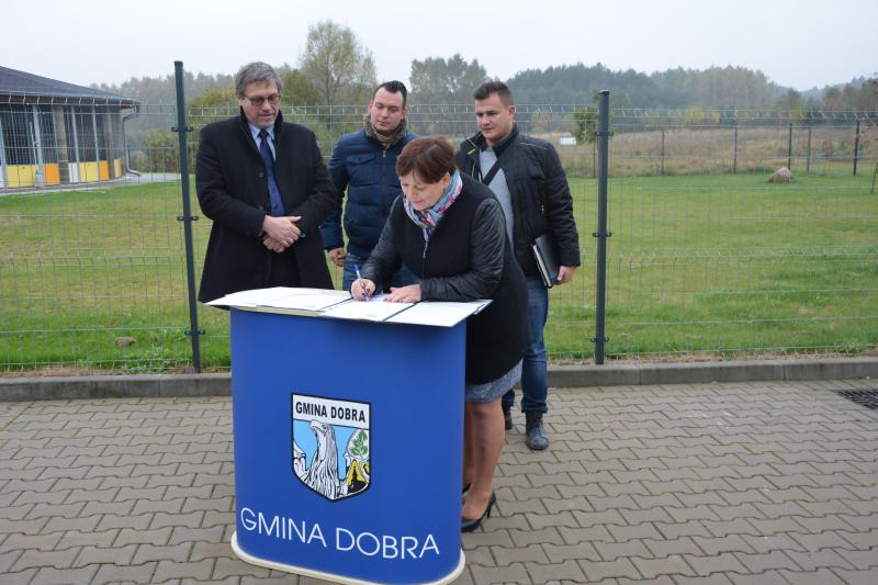 Przekazanie terenu pod budowę Domu Kota