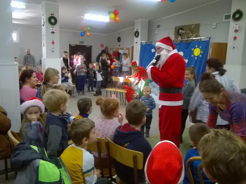Mikołajki z Gminnym Centrum Kultury i Bibliotek w Dobrej