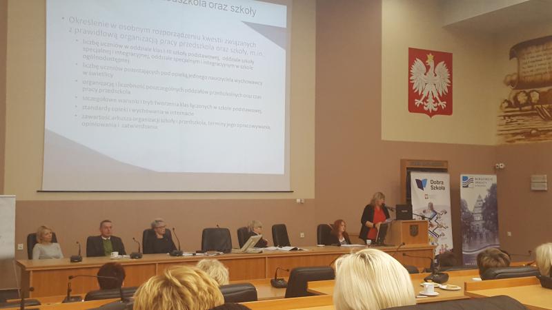 Spotkanie na temat reformy edukacji