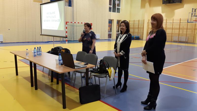 Spotkanie w sprawie reformy edukacji