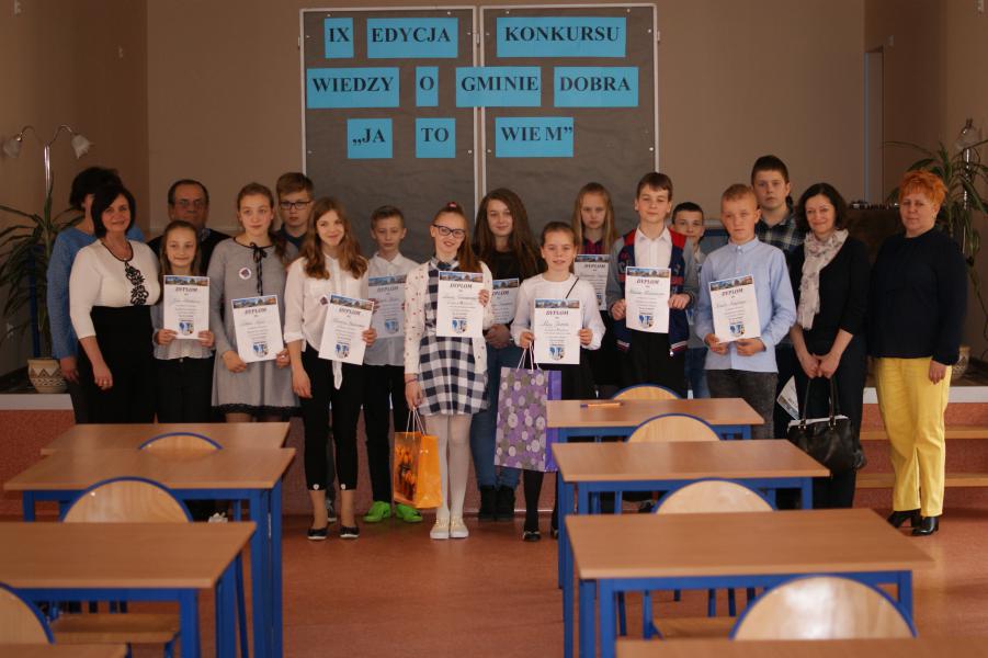 IX edycja Konkursu Wiedzy o gminie Dobra „Ja to wiem”