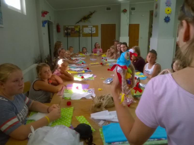 Warsztaty motanek w Dołujach