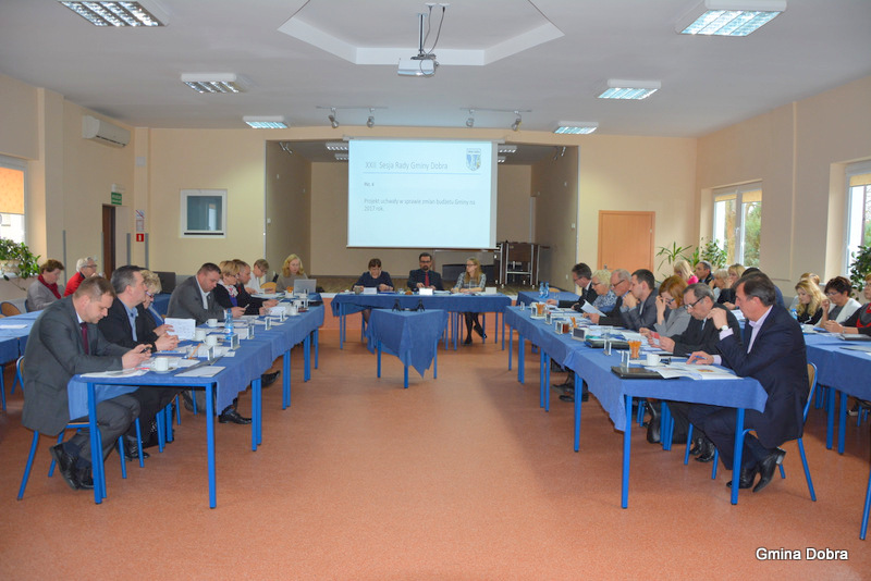 XXII sesja Rady Gminy Dobra