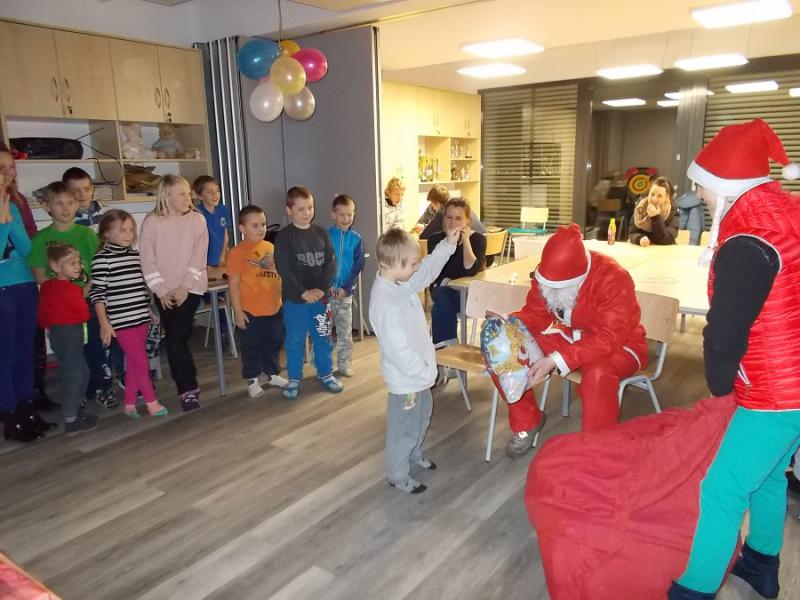 Spotkanie wigilijne w Świetlicy Środowiskowej w Grzepnicy