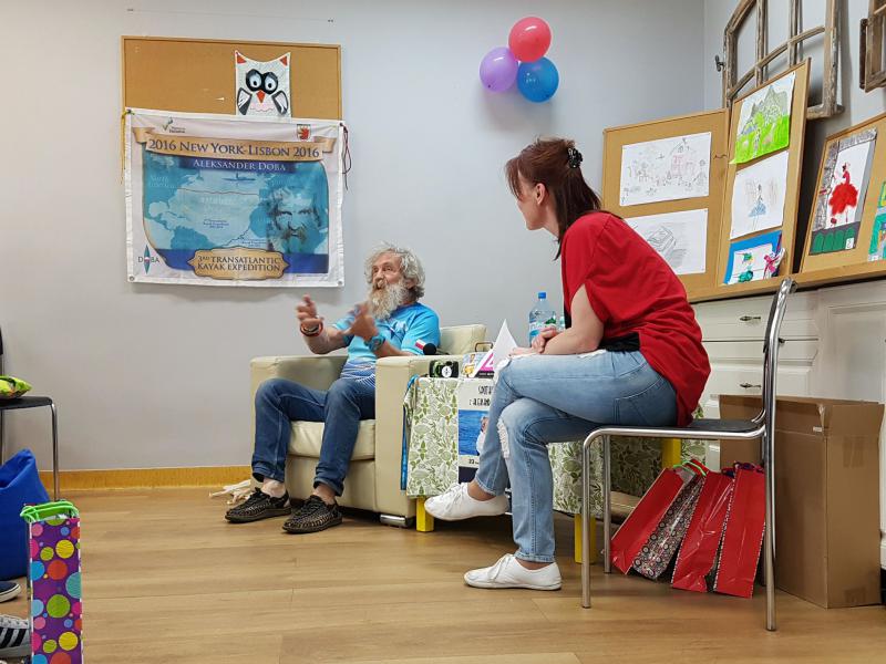 Relacja ze spotkania z Aleksandrem Dobą w Mierzynie