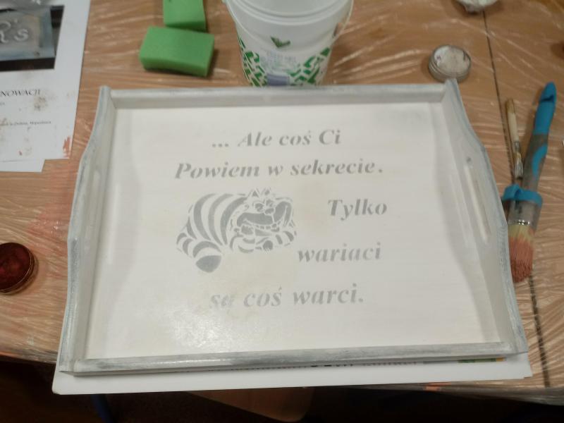 Relacja z warsztatów "Na tacy" w Wąwelnicy