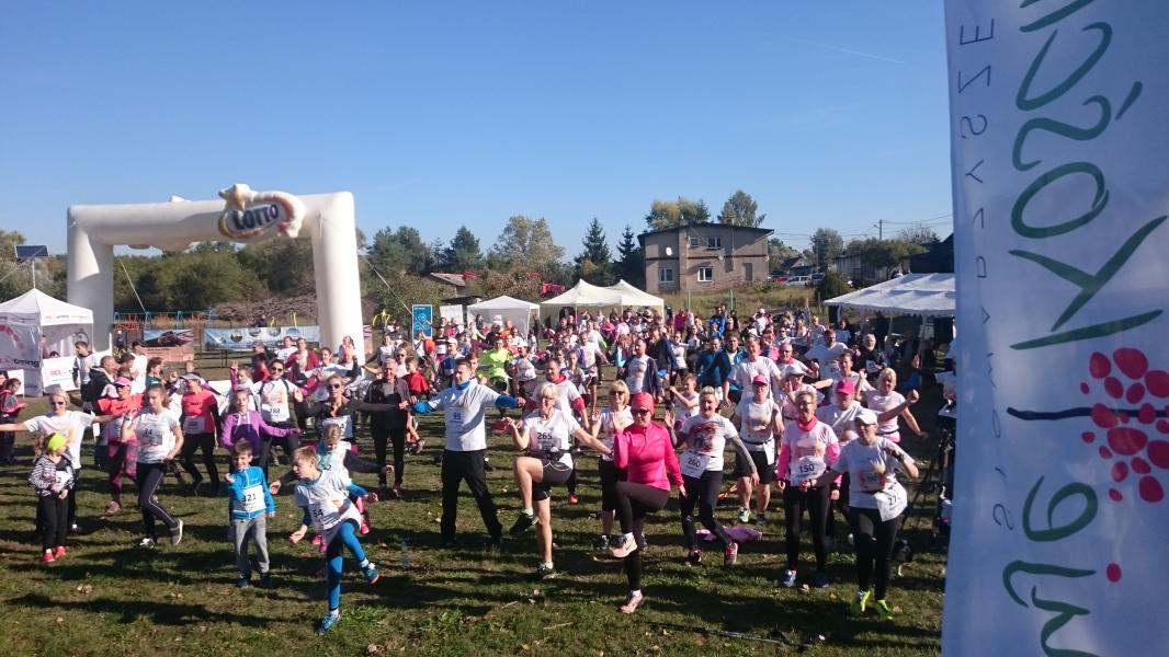 VII Bieg Przełajowy "JARZĘBINA" oraz marsz nordic walking 06.10.2018 Kościno