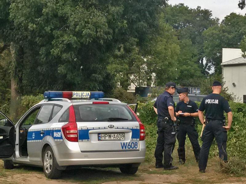 Policjanci ze Szkoły Policji w Pile na ulicach Gminy Dobra