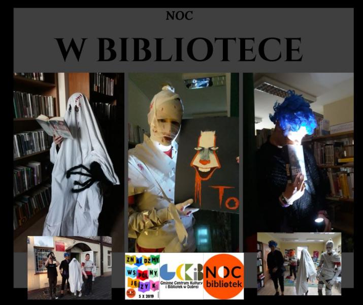 Relacja z Nocy bibliotek w Bibliotece w Mierzynie