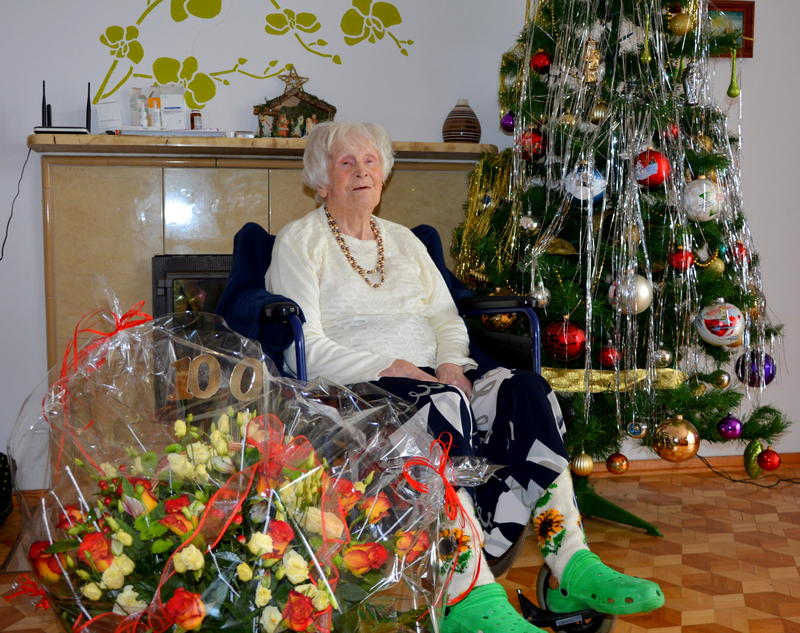 100 urodziny mieszkanki Gminy Dobra