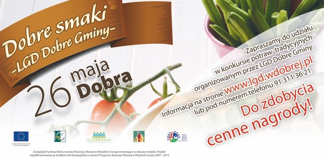 I Edycja konkursu "Dobre Smaki"!