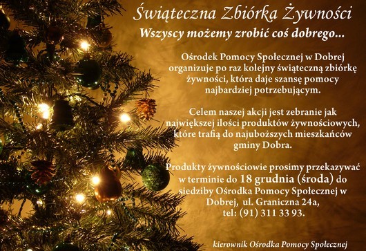 Świąteczna zbiórka żywności
