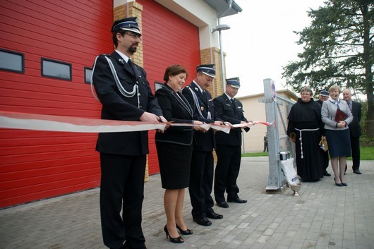 Otwarcie remizy strażackiej w Dobrej - relacja