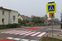 Aktywne przejście dla pieszych w Bezrzeczu