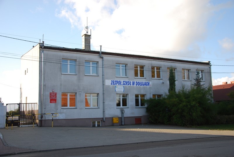Remont sali gimnastycznej w ZS w Dołujach