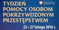 Tydzień Pomocy Osobom Pokrzywdzonym Przestępstwem