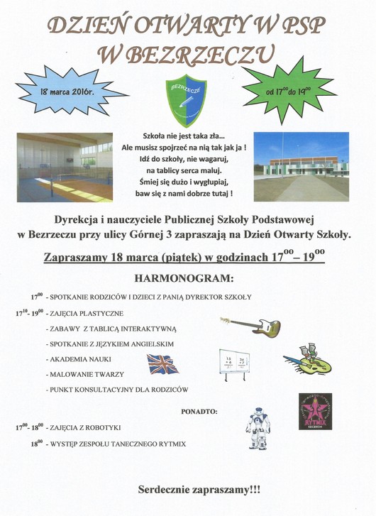Dzień otwarty w PSP w Bezrzeczu