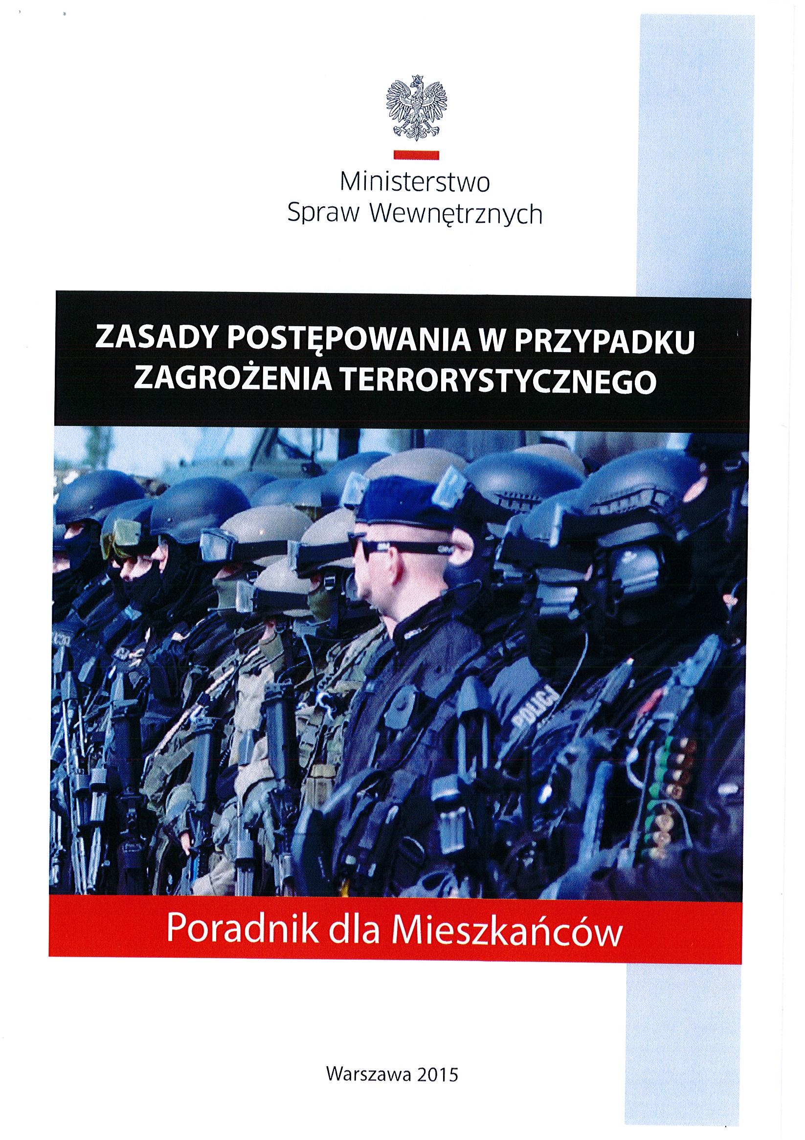 Zasady postępowania w przypadku zagrożenia terrorystycznego