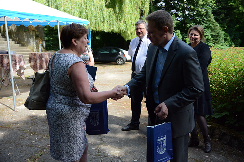 Nowi właściciele pałacu w Stolcu