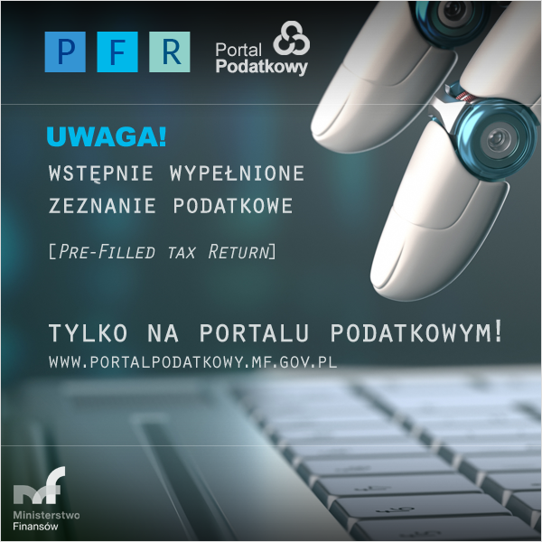 Uruchomiono wstępnie złożone zeznanie podatkowe PFR