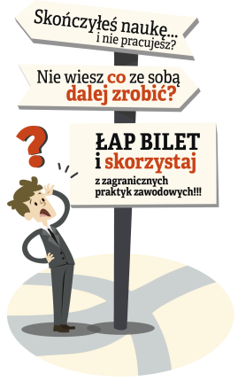 Projekt: "Bez granic - międzynarodowe doświadczenie zawodowe kluczem do aktywizacji młodych osób”