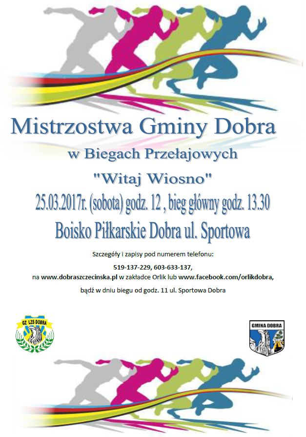 Mistrzostwa Gminy Dobra w Biegach Przełajowych