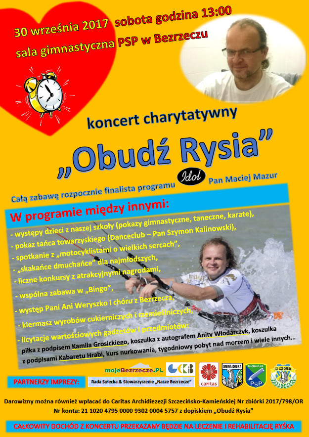 Koncert charytatywny "Obudź Rysia"