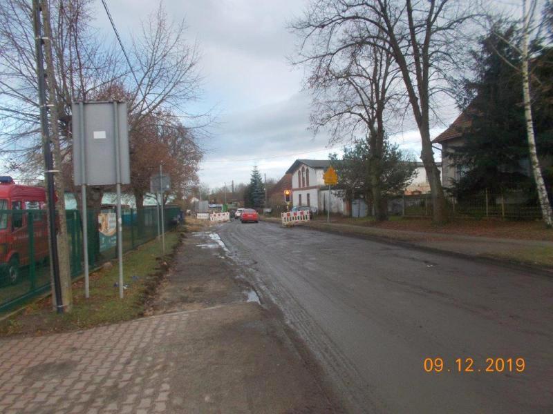 Postępy przy budowie ścieżki Dobra - Głębokie