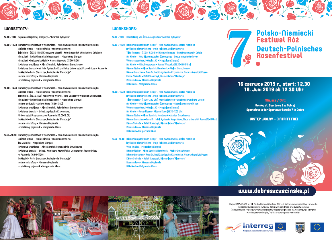 Zapraszamy na 7 Polsko-Niemiecki Festiwal Róż