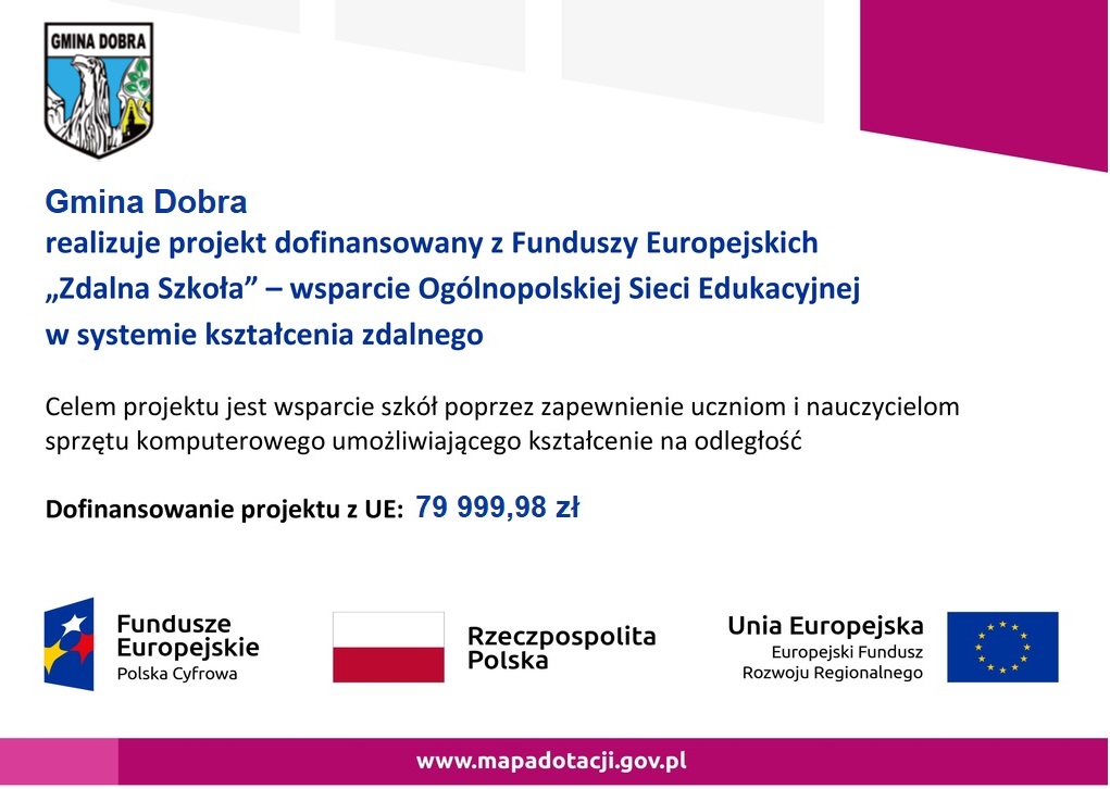 Projekt "Zdalna szkoła" wsparcie Ogólnopolskiej Sieci Edukacji w systemie kształcenia zdalnego