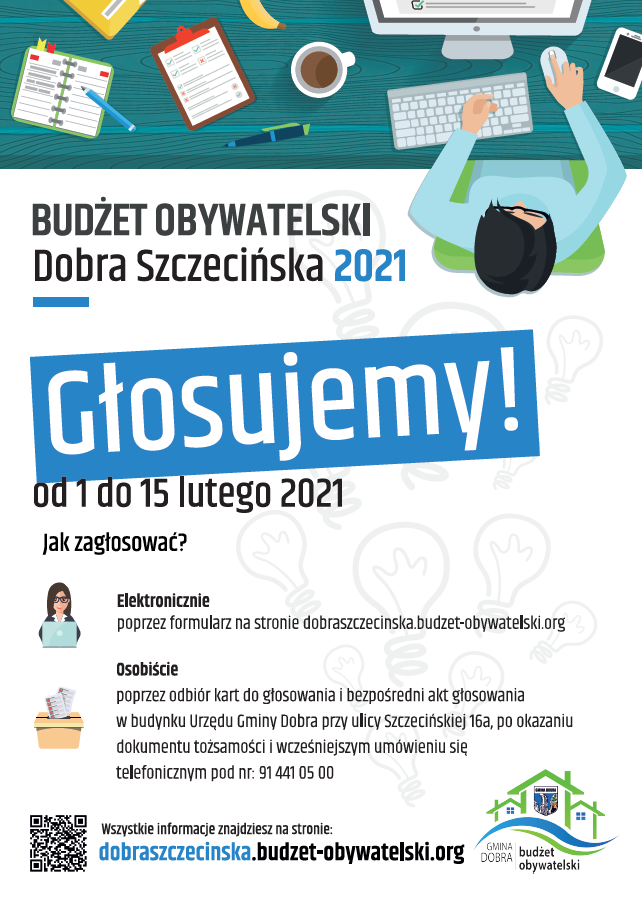 Głosujemy w budżecie obywatelskim na rok 2021