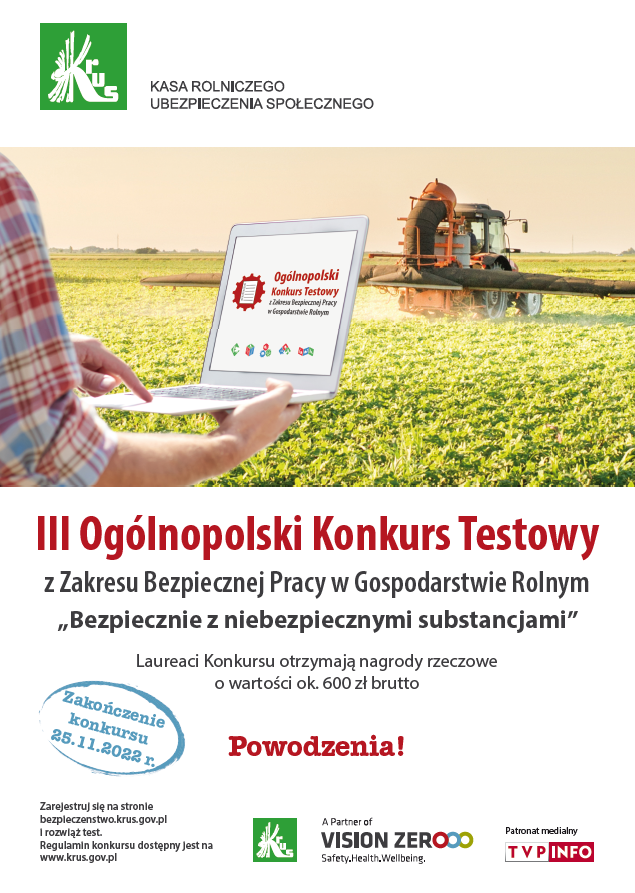 III Ogólnopolski Konkurs Testowy "Bezpiecznie z niebezpiecznymi substancjami"