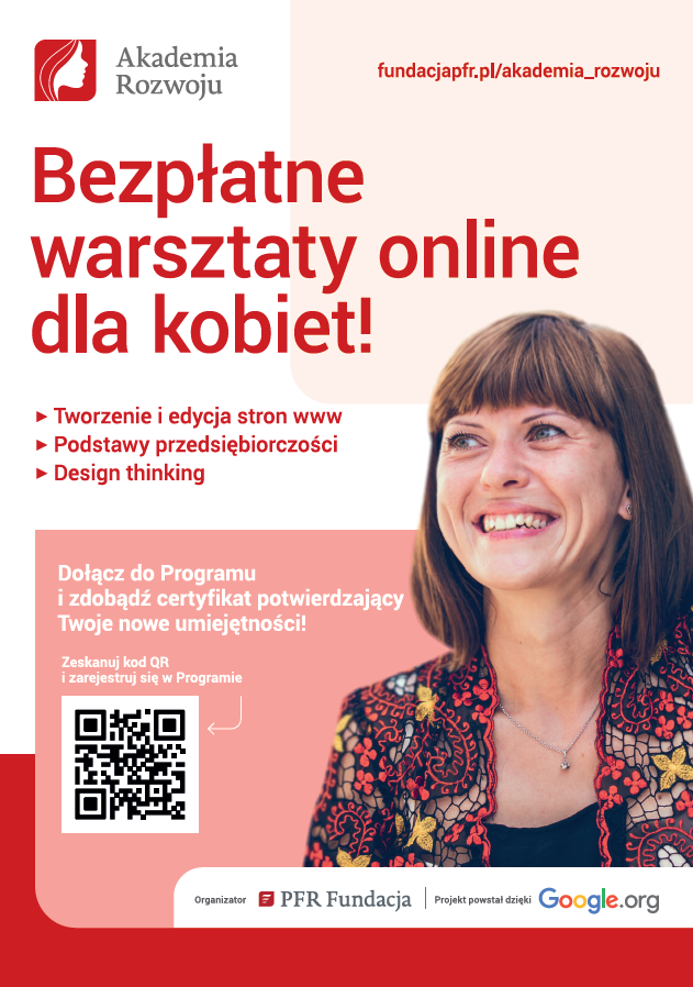 Bezpłatne warsztaty online dla kobiet