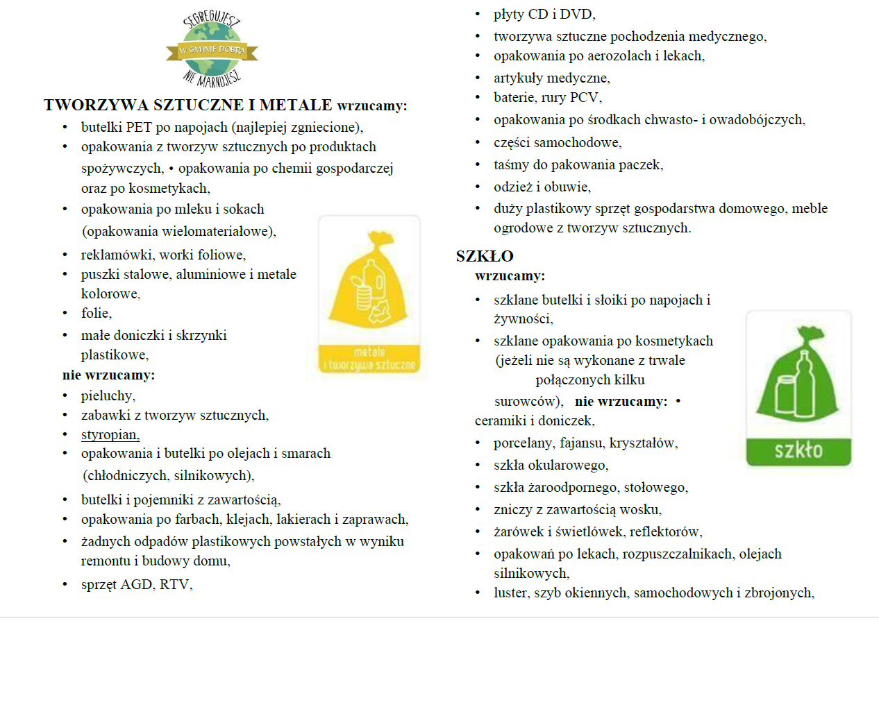 Zasady organizacji gospodarki odpadami komunalnymi 