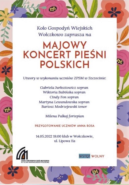 KGW Wołczkowo zaprasza na koncert