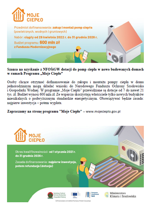 Program "Moje Ciepło"
