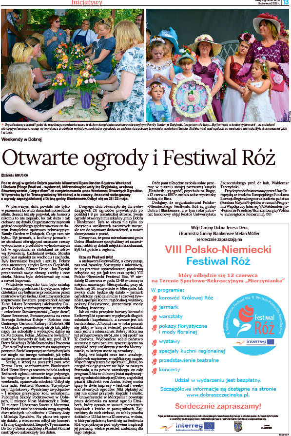 O naszych projektach w Kurierze Szczecińskim
