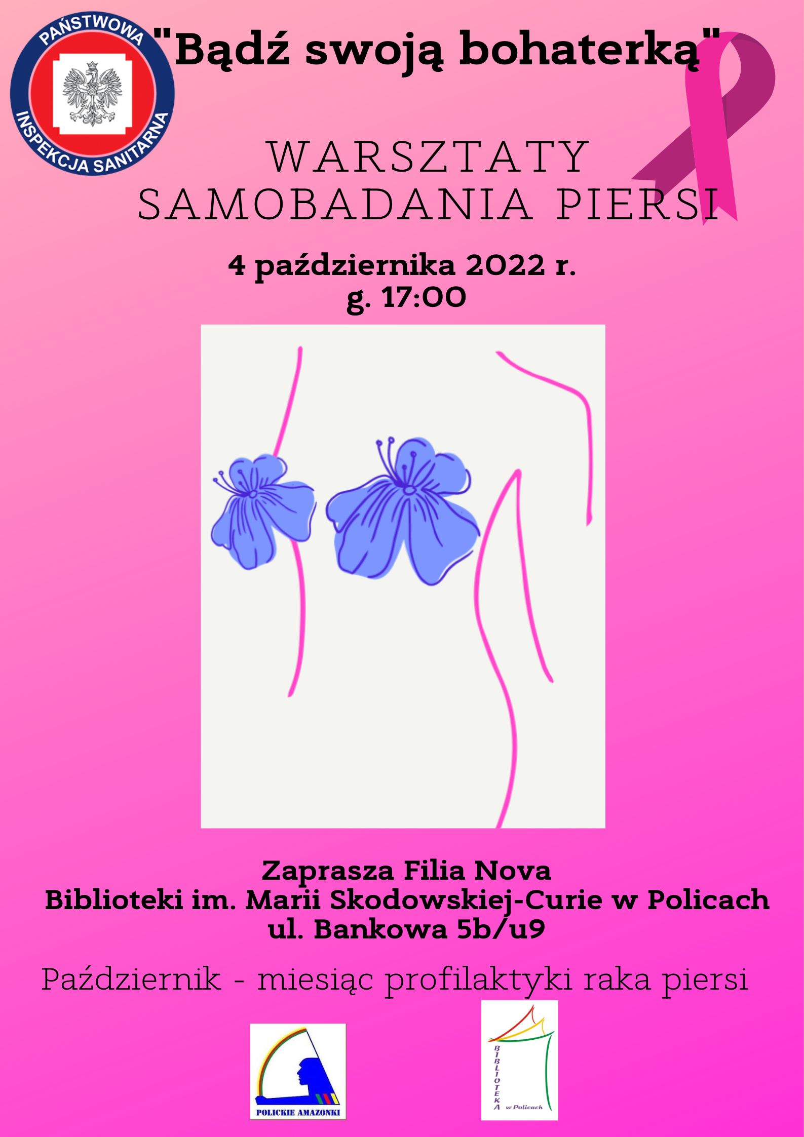 Warsztaty samobadania piersi w Policach