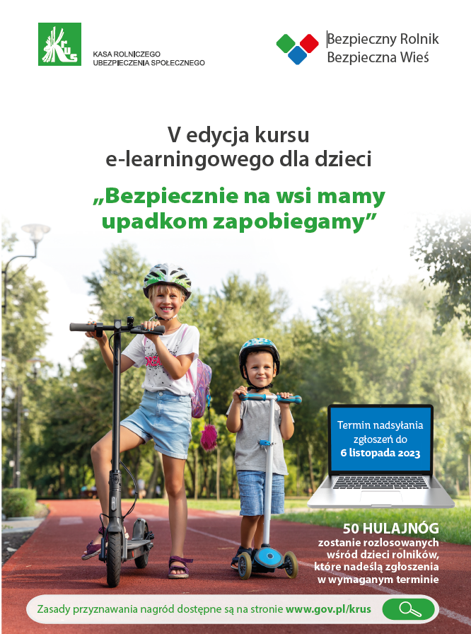Bezpiecznie na wsi mamy upadkom zapobiegamy